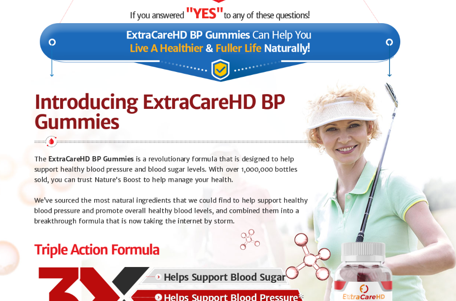 ExtraCareHD Blood Sugar Support Gummies